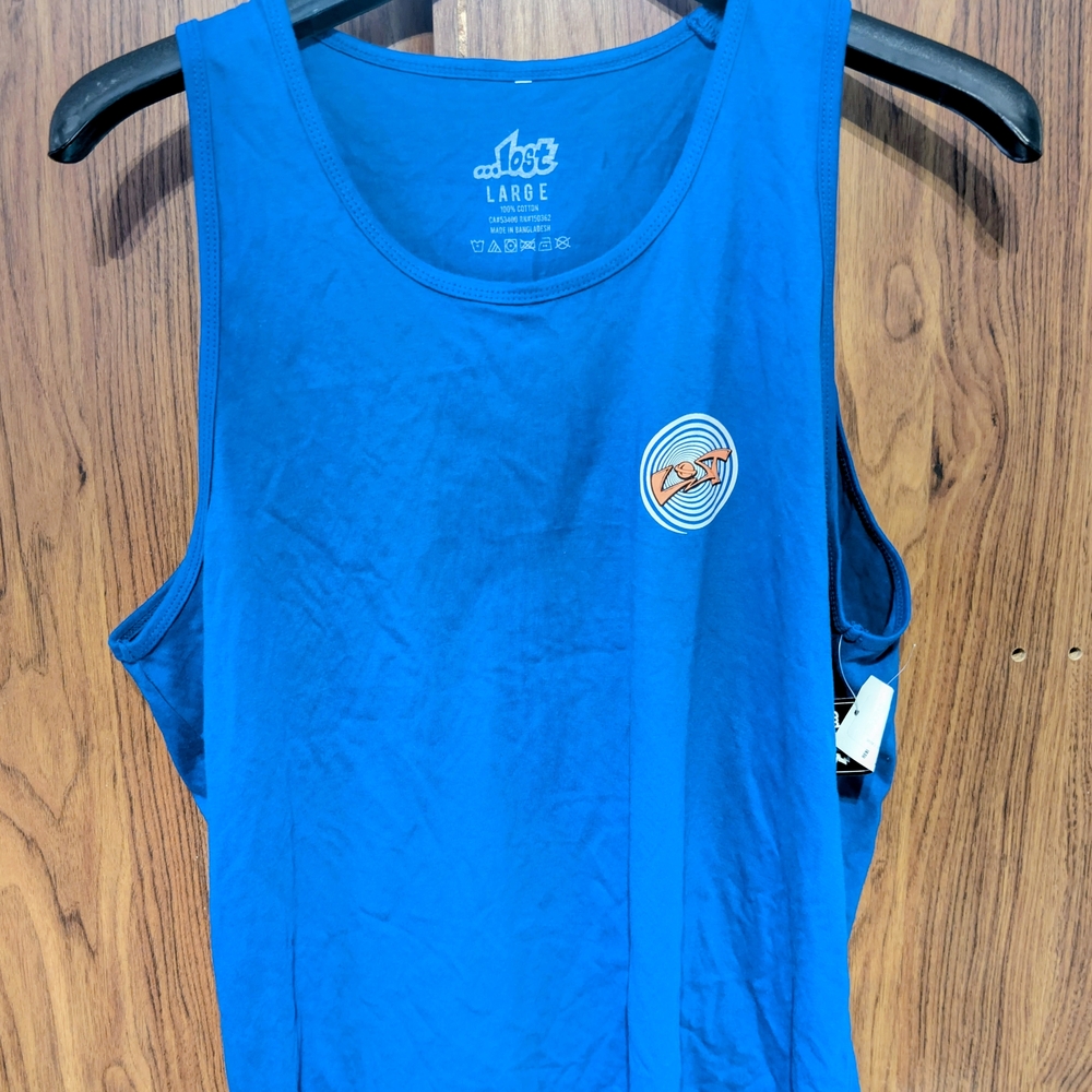 Lost Royal Blue Sleeveless Top